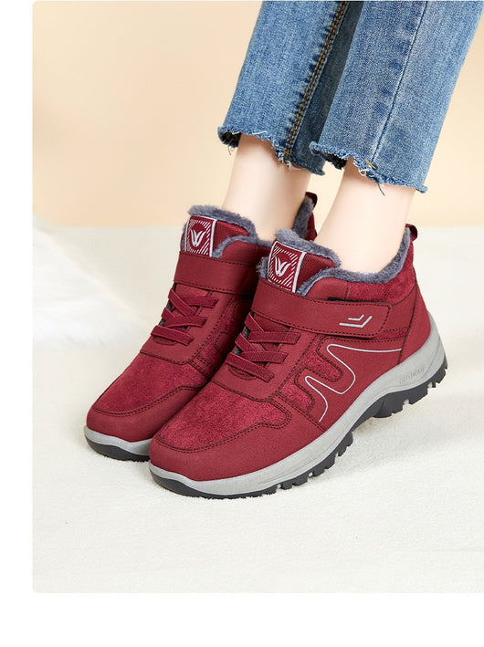 Botas de Invierno para Nieve con Velcro - Algodón Cálido y Seguro - Image 11