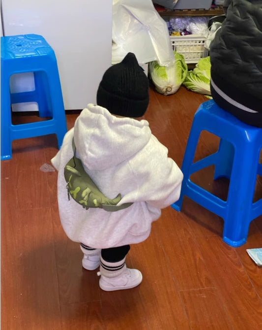 Mochila Infantil Camaleón Verde - Bolsa Escolar Adorable para Niños - Image 2