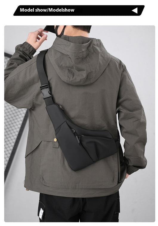Bolsa Cruzada Triangular para Hombre - Casual y Funcional - Image 22