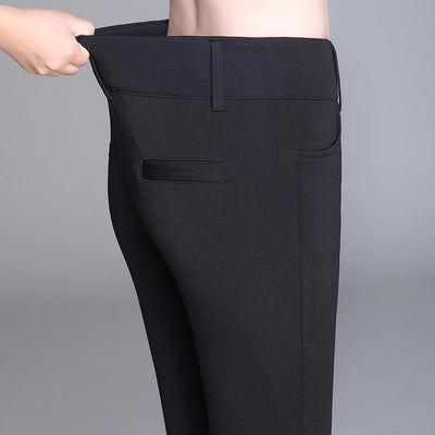Pantalones Térmicos Gruesos para Otoño e Invierno - Talla Plus - Image 11