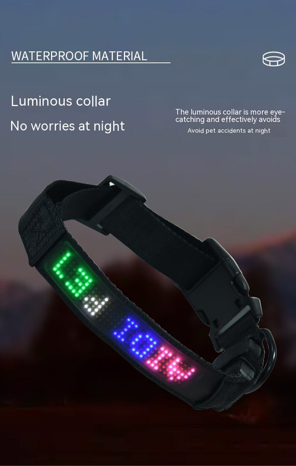 Arnés Inteligente para Perros con GPS, Control por App y LED Luminoso Anti-pérdida