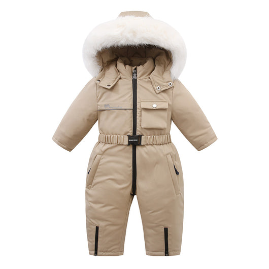 Traje de Esquí Infantil con Forro Polar para Otoño e Invierno - Image 2