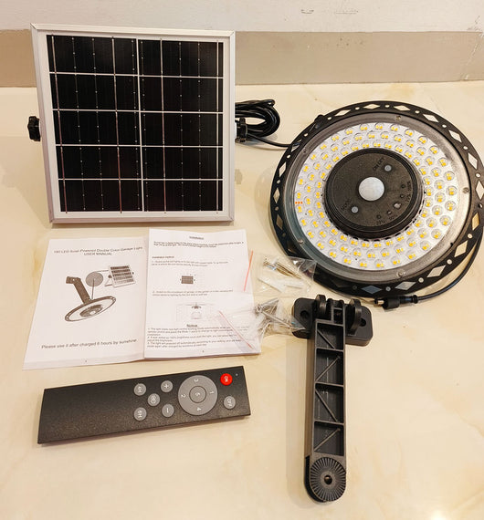 Lámpara Solar Colgante para Jardín, Patio y Garaje - Image 20