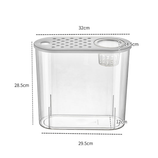 Pecera Ecológica de Acrílico Transparente para Peces de Agua Fría - Image 6