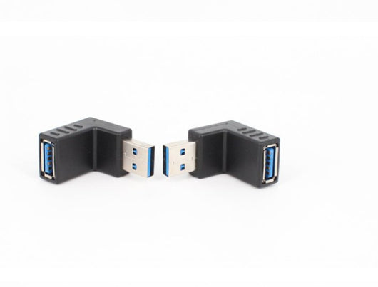 Adaptador USB 3.0 Macho a Hembra en Ángulo de 90° (Izquierda y Derecha) - Image 7