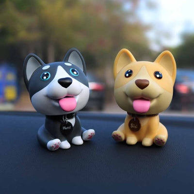 Perrito Bobblehead Movedor de Cabeza para Auto - Adorno Interior Divertido - Image 13