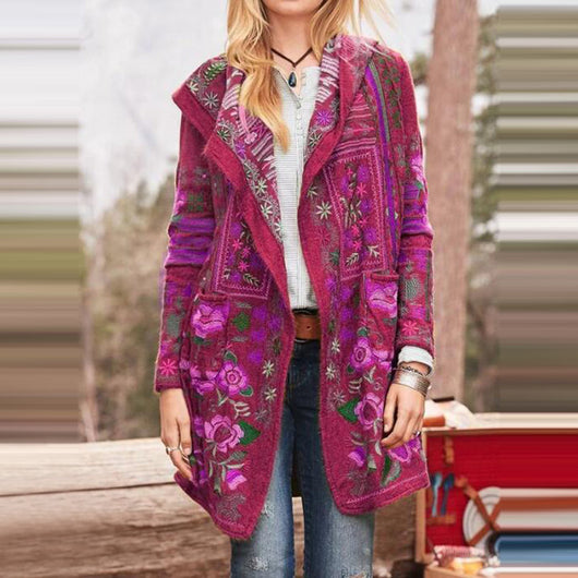 Chaqueta Casual Estampada de Manga Larga - Image 5