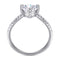 Fashion Sterling Plateado Ring For Women DY120099SWPK No 5