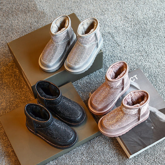 Botas Infantiles de Terciopelo Premium - Calidez y Estilo
