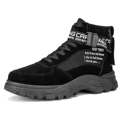 Botas Martin de caña alta con cordones - Sneakers versátiles - Image 10