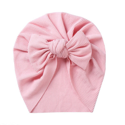 Gorro de Algodón con Lazo Cuadrado para Bebé - Image 17