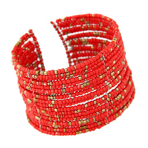 Collar Bohemio Multicapas con Cuentas de Arroz - Image 11