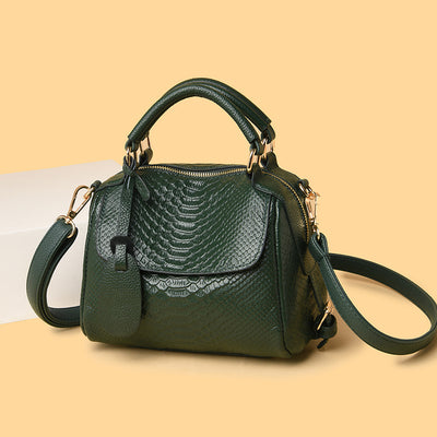 Bolsa Mensajera de Cuero Genuino - Bandolera Compacta Premium - Image 7