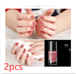Esmalte de Uñas Ouyafei Secado Rápido, Larga Duración y Pelable con Brillos - Image 10