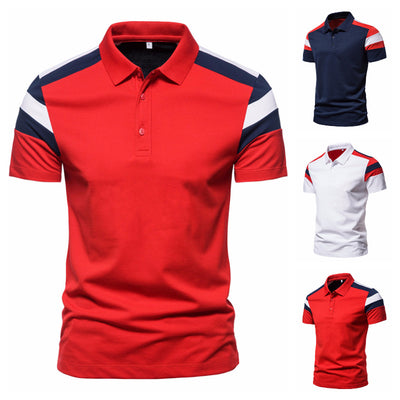 Polo Hombre con Rayas de Contraste y Costuras Decorativas - Image 7