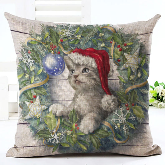 Almohada Navideña con Diseño Infantil - Image 18