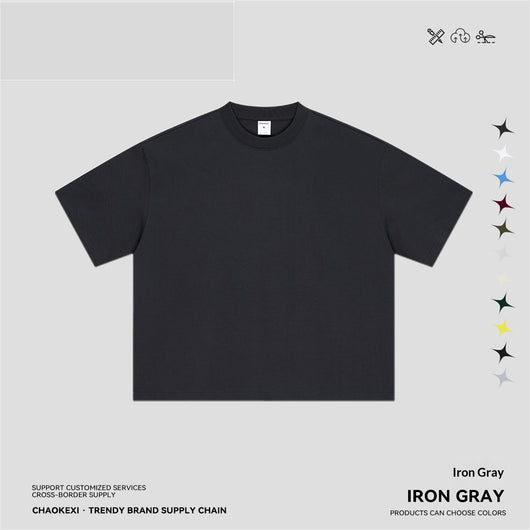 Camiseta Básica de Cuello Redondo para Hombre - Image 18