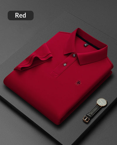 Polo de Algodón Piqué Mercerizad Doble Tejido con Cuello Solapa para Hombre - Image 16