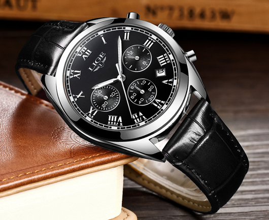 Reloj Deportivo Deportivo de Acero Inoxidable con Esfera Grande Estilo Europeo - Image 11