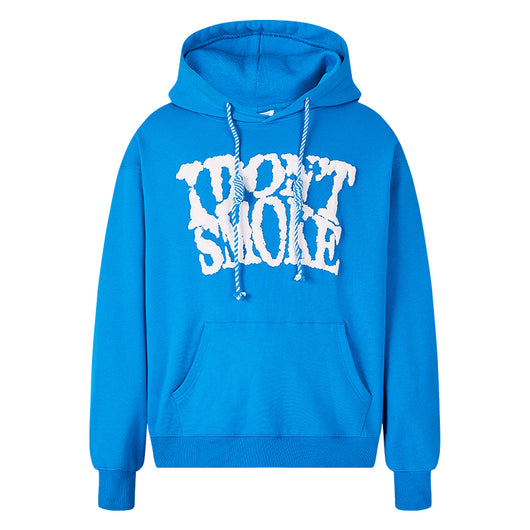 Sudadera de Pareja Cielo Azul y Nubes Blancas - Diseño 3D Dejar de Fumar - Image 3