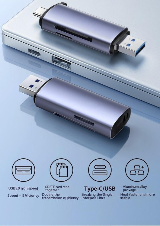 Lector de Tarjetas Multi-función USB-C para SD, MicroSD y Almacenamiento - Image 18