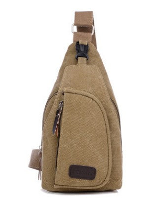 Bolsa de Lona para Hombre Estilo Coreano - Mochila Deportiva Multifuncional