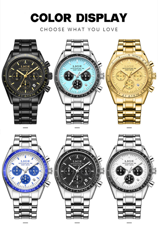 Reloj Inteligente Multifuncional Resistente al Agua con Calendario y Luz Nocturna - Image 21