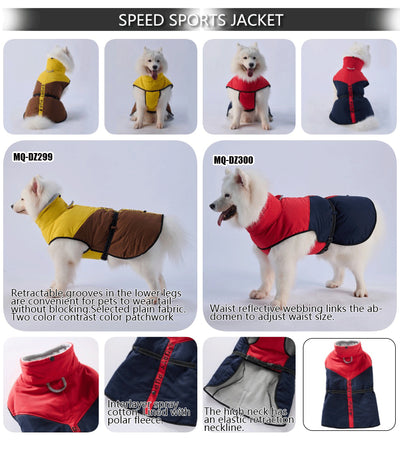 Chaqueta Impermeable y Resistente al Viento con Velcro para Perros Medianos y Grandes - Image 20