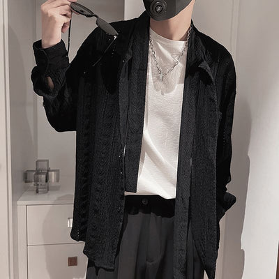 Cardigan Tejido Lujo Casual - Abrigo Medio Largo Versátil - Image 4