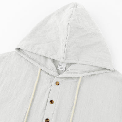 Henley con Capucha y Mangas Largas con Bolsillos Grandes - Image 18