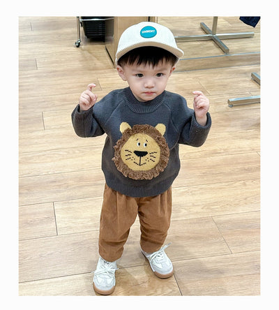 Suéter Pullover Coreano para Niños - Estilo Occidental - Image 13