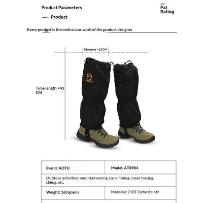 Protectores de Piernas para Senderismo y Esquí - Hombre y Mujer - Image 5
