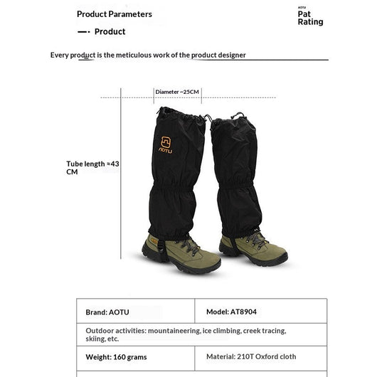 Protectores de Piernas para Senderismo y Esquí - Hombre y Mujer - Image 5