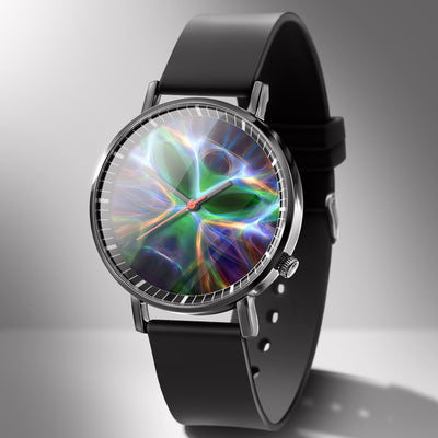 Reloj de Negocios Calavera Cielo Estrellado Cuarzo Blanco - Image 13