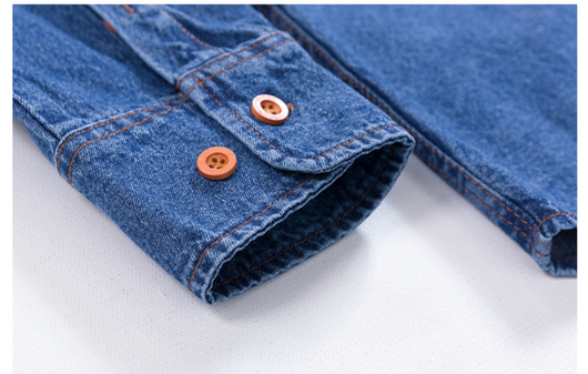 Camisa Denim Manga Larga para Hombre - Colección Primavera - Image 13