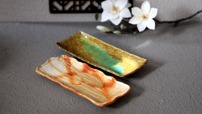 Plato Rectangular Artesanal para Sushi y Ensaladas de Frutas - Image 7