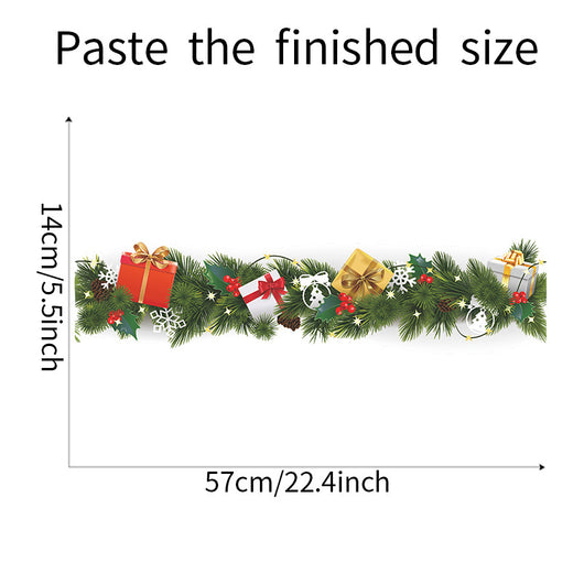 Adhesivo Decorativo Navideño Rama de Pino para Cintura - Image 11