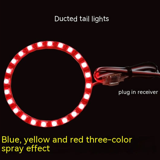 Sistema de Luz Trasera LED Tricolor Degradado para Compuertas de 70mm