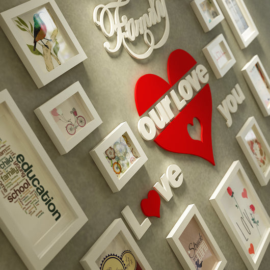 Set de 13 Marcos Familiares para Fotos de Amor y Recuerdos - Image 10