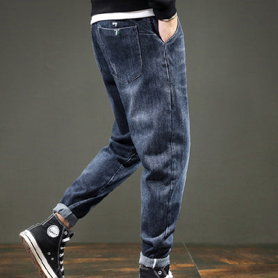 Pantalón Casual Coreano de Cintura Media y Corte Recto - Image 10