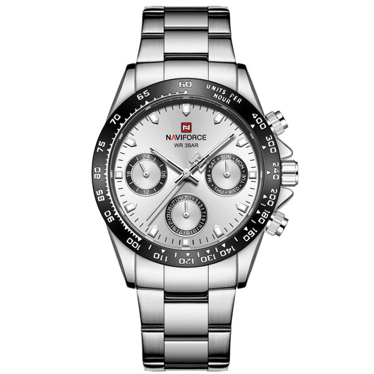 Reloj de Acero Inoxidable para Hombre - Resistente al Agua - Image 2