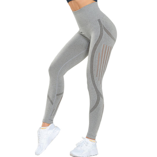 Pantalones de Yoga Cintura Alta para Mujer - Tejido Cómodo - Image 3