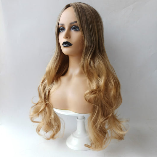 Peluca de Cabello Rizado Degradado - Image 5
