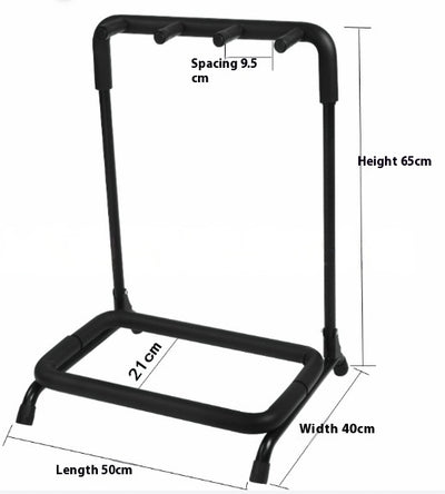 Soporte Múltiple para Guitarra y Bajo - Organizador de 5 Instrumentos - Image 6