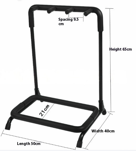 Soporte Múltiple para Guitarra y Bajo - Organizador de 5 Instrumentos - Image 6