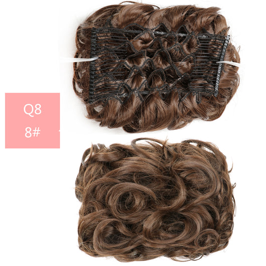 Moño Postizo de Fibra Sintética Resistente al Calor - Cabello de Seda Artificial - Image 26