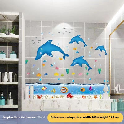 Pegatinas Decorativas Acuario para Baño - Resistentes al Agua - Image 9