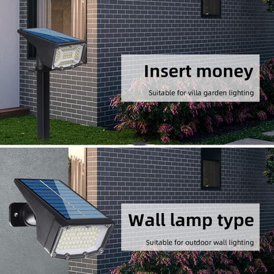 Lámpara de Piso Exterior Súper Brillante Impermeable para Jardín - Image 6