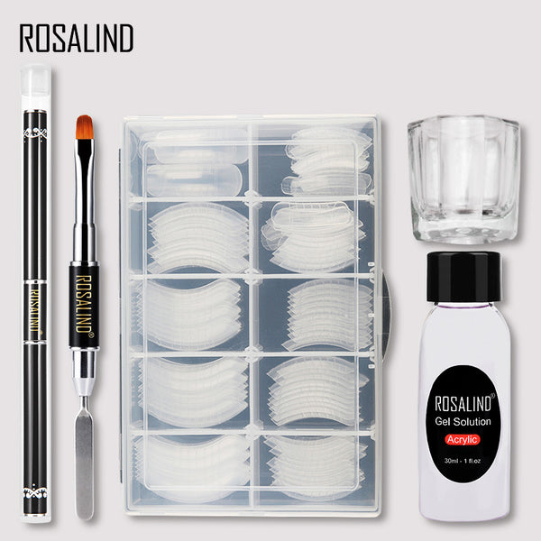 Kit de Extensión de Uñas en Gel Líquido Modelador Rápido 30ML - 3 Piezas