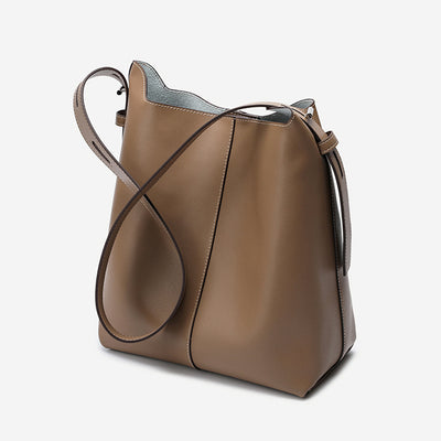 Bolso Bandolera de Cuero Genuino con Gran Capacidad - Image 9